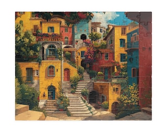 Italy Neighborhood Puzzle (110 252 520 1014-piece)