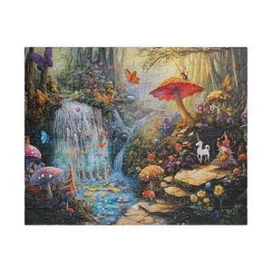 Magic Land Puzzle (110, 252, 520, 1014-piece) Enchanted Puzzle