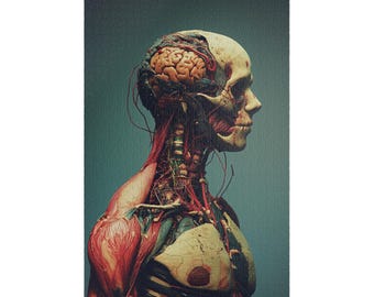 Human Anatomy Upper Body Puzzle (1014-piece) Jigsaw Puzzle Adults Relaxing Brain Teaser Puzzle Activity Gift Idea Buy Multiple