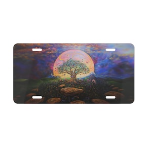 Tree of Life Vanity Plate, Nature Vanity Plate