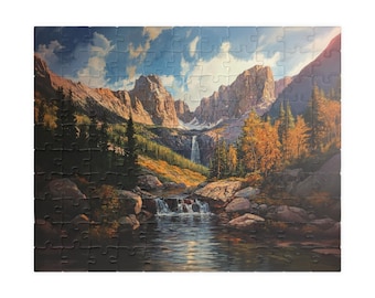 Rocky Mountain National Park Jigsaw Puzzle (110-1014 Piece) National Park Jigsaw Puzzle Park Puzzle Gift for Puzzle Lovers Fun Indoor Hobby