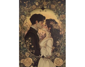 Casse-tête des mariés (110 252 520 1014 pièces) Casse-tête de mariage Cadeau de mariage Activité de mariage Jeu de mariage Cadeau de la mariée Cadeau du marié