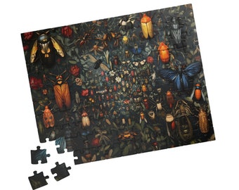 Insekten-Puzzle: Knobelspaß mit Insektenmotiven – ein tolles Geschenk für Puzzle-Fans und ein unterhaltsames Hobby für drinnen.