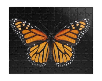Monarchfalter-Puzzle (110–1014 Teile) – Insektenpuzzle – Geschenk für Puzzle-Fans – Lustiges Hobby für drinnen