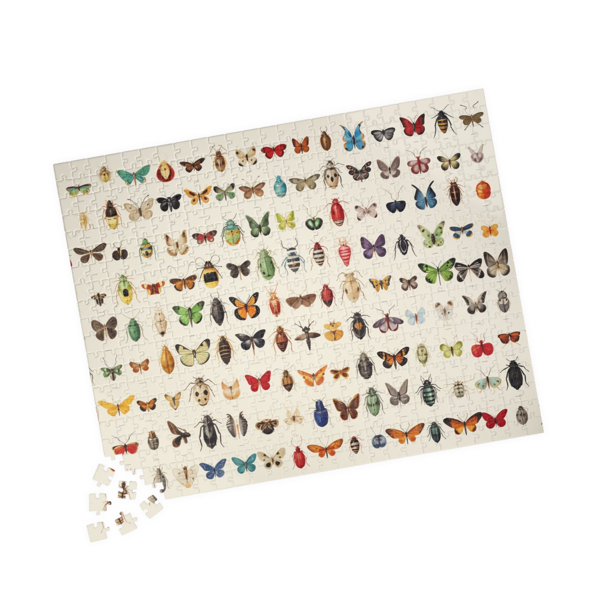 Bug Puzzle 110, 520-piece, Educational Puzzle, Types of Bugs, Science ...