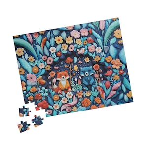 ON SALE, Fox Puzzle (110, 252, 520, 1014-piece), Jigsaw Puzzle, Brain Teaser
