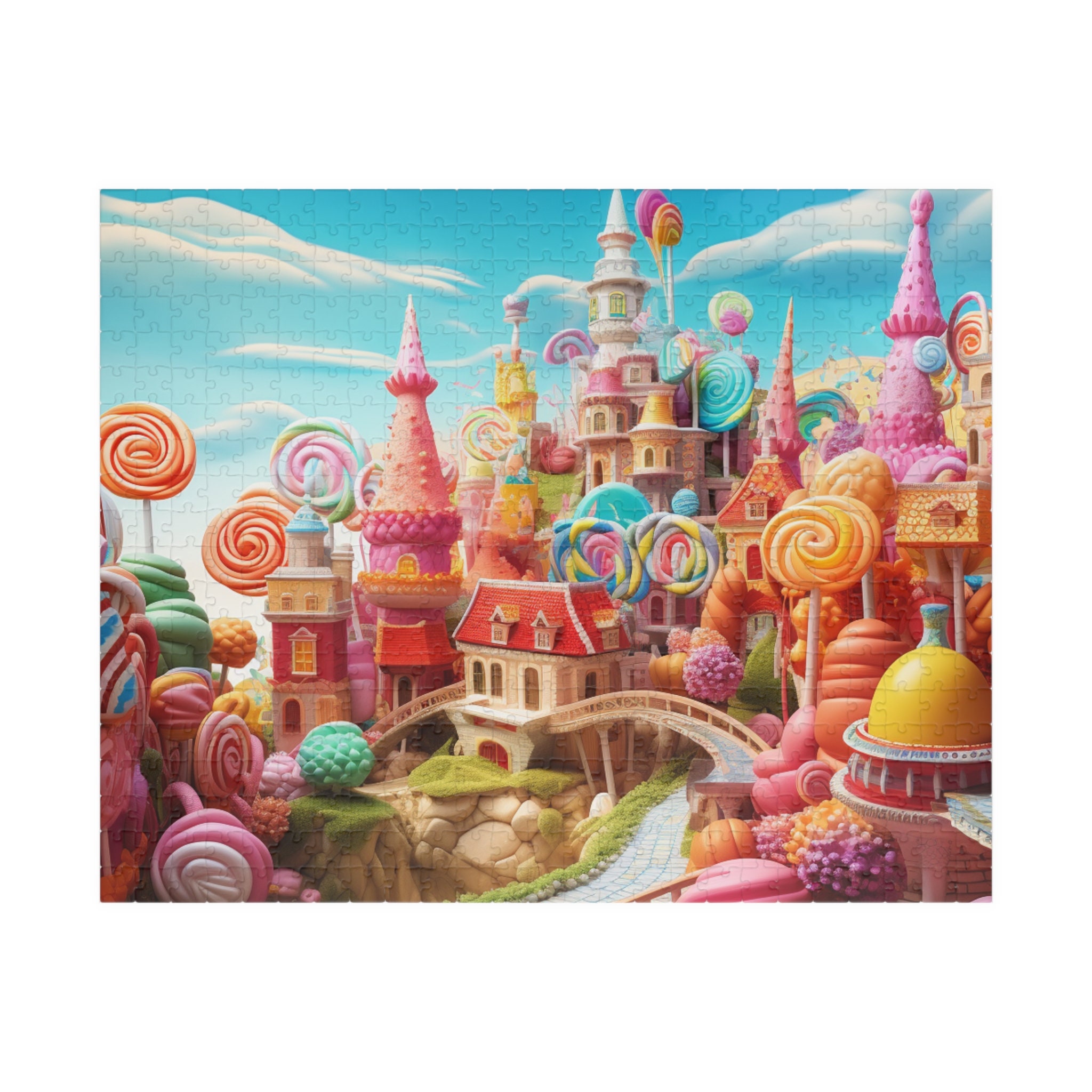 Candyland Puzzle 110, 252, 520-piece, Candy Puzzle, Adult Puzzle ...
