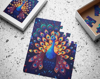 ON SALE, Peacock Kids&#39; Puzzle, 30-Piece, Jigsaw Puzzle, Brain Teaser