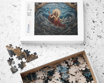 Poseidon Puzzle (110 252 520 1014-piece) God of the Sea Greek