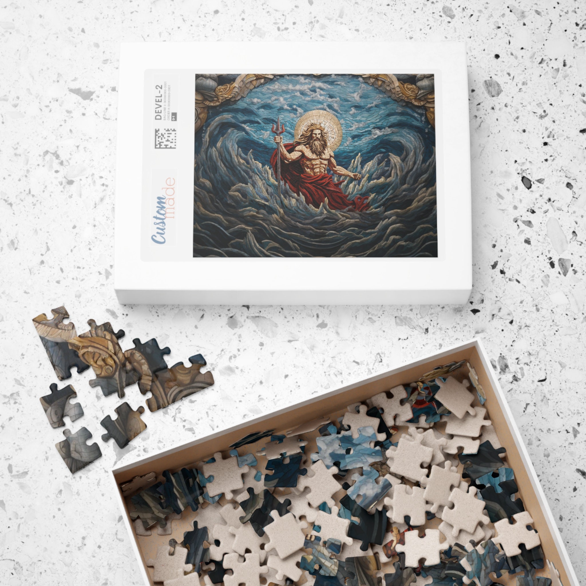 Poseidon Puzzle (110 252 520 1014-piece) God of the Sea Greek