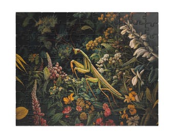 Gottesanbeterin-Puzzle: Knobelspaß für Insektenliebhaber – das perfekte Geschenk für alle Puzzle-Fans!