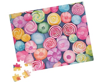 Candy Puzzle (110, 252, 520, 1014 pièces), cadeau de puzzle de la Saint-Valentin, puzzle, puzzle pour adultes, jeu de casse-tête