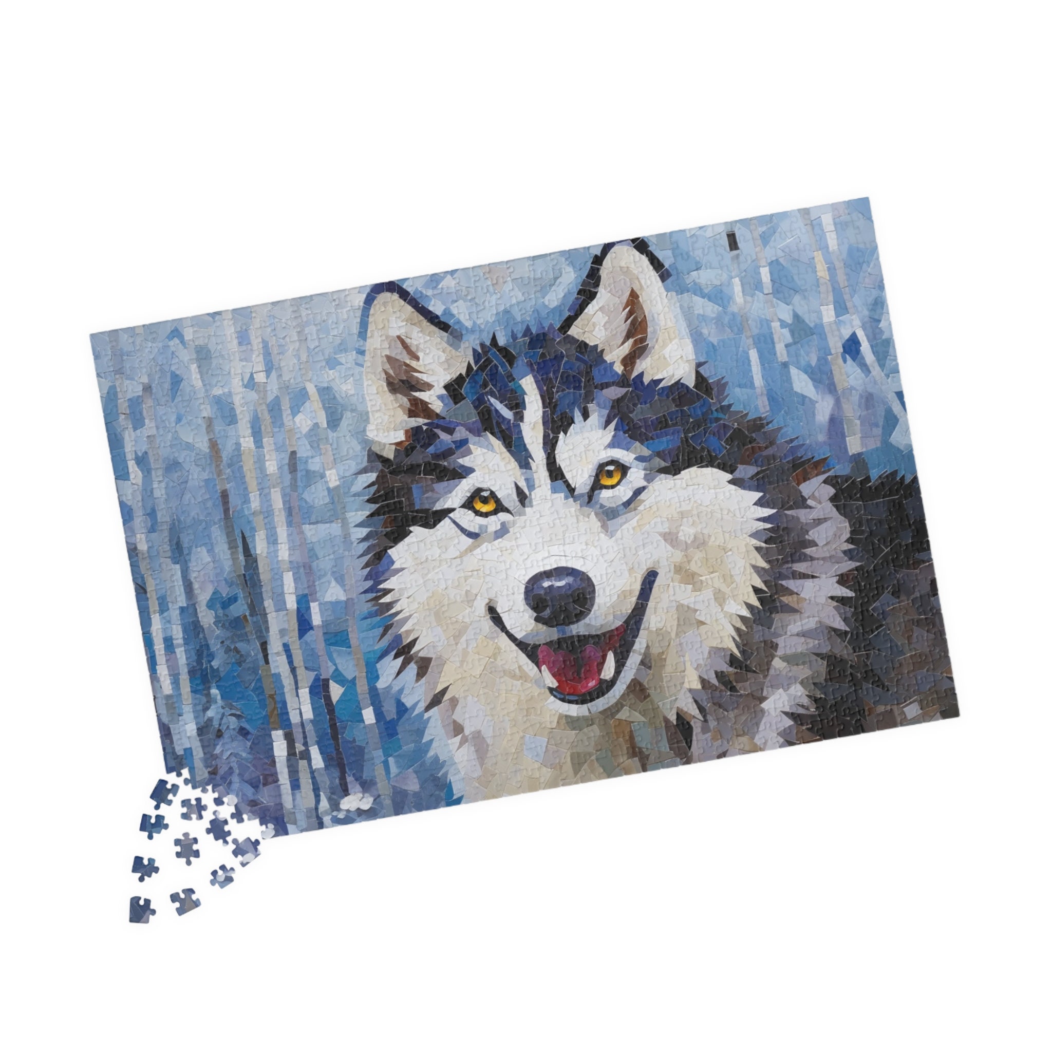 Siberian Husky Dog Puzzle (110 252 520 1014-piece) Animal Puzzle