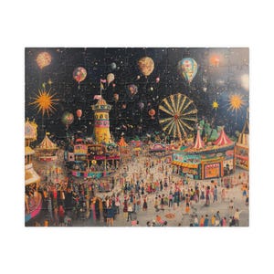 ON SALE, Colorful Carnival Puzzle (110, 252, 520, 1014-piece)
