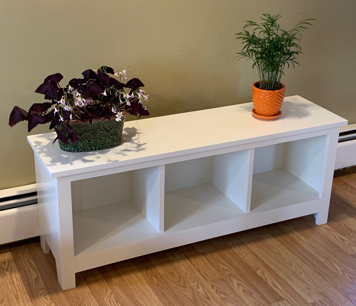 44 Entryway Banco Custom Muebles Zapato Cubby Cubby | Etsy