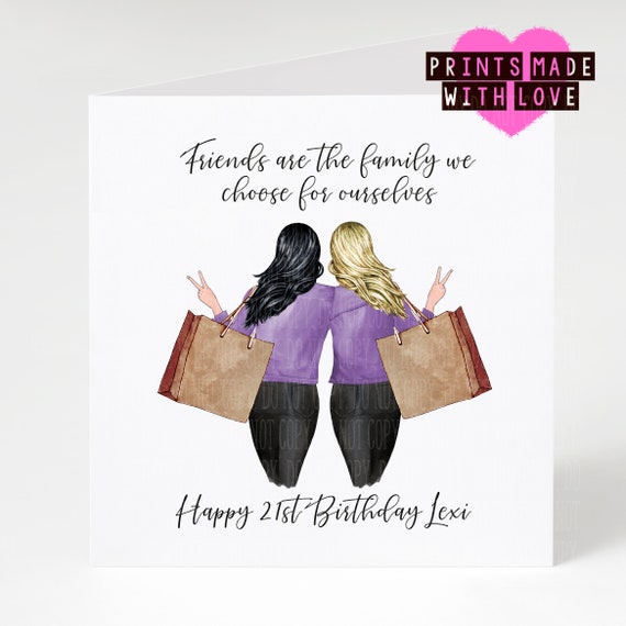 Best friend birthday best sale poster