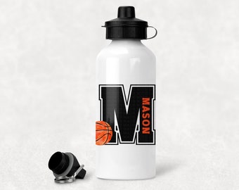 Basketball water bottle | personalised sports bottle | school bottle | juice bottle | gym bottle | grandson gift | son gift | brother