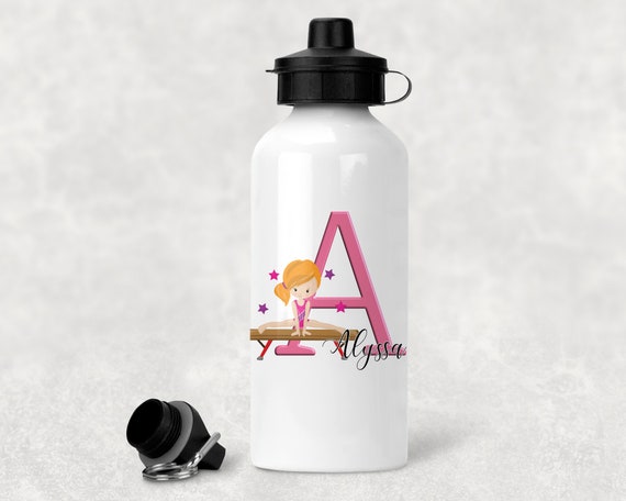 Botella deportiva de gimnasia, botella de agua personalizada de gimnasta,  botella de bebidas, regalo de gimnasio, hija, nieta, sobrina -  México