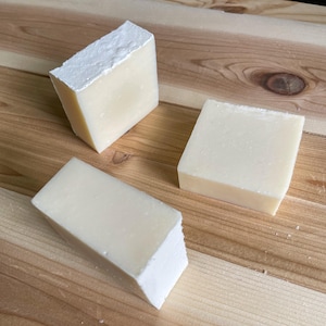 Bear Naked Cold Process Soap - Colorless Soap - Unscented Soap - Handmade Soap - Bar Soap - Cold Process Soap - Soap - Plain Soap