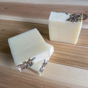 Mountain Lavender Cold Process Soap - Plain Soap - Unscented Soap - Handmade Soap - Bar Soap - Cold Process Soap - No Colorant