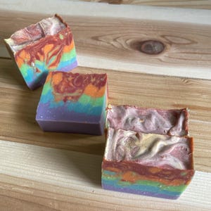 Rainblorp Gay Bar Cold Process Soap - Fruity Cereal - Gay Bar - PRIDE month - LGBTQ Gift - Cold Process Soap - Handmade Soap - PRIDE