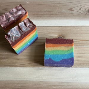 Outside with Pride Gay Bar Lush Succulent Cold Process Soap - Gay Bar - PRIDE month - LGBTQ Gift - Cold Process Soap - Handmade Soap - Soap