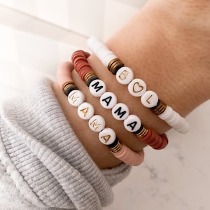 Custom Beaded Name Bracelet: Boho Nashville Style