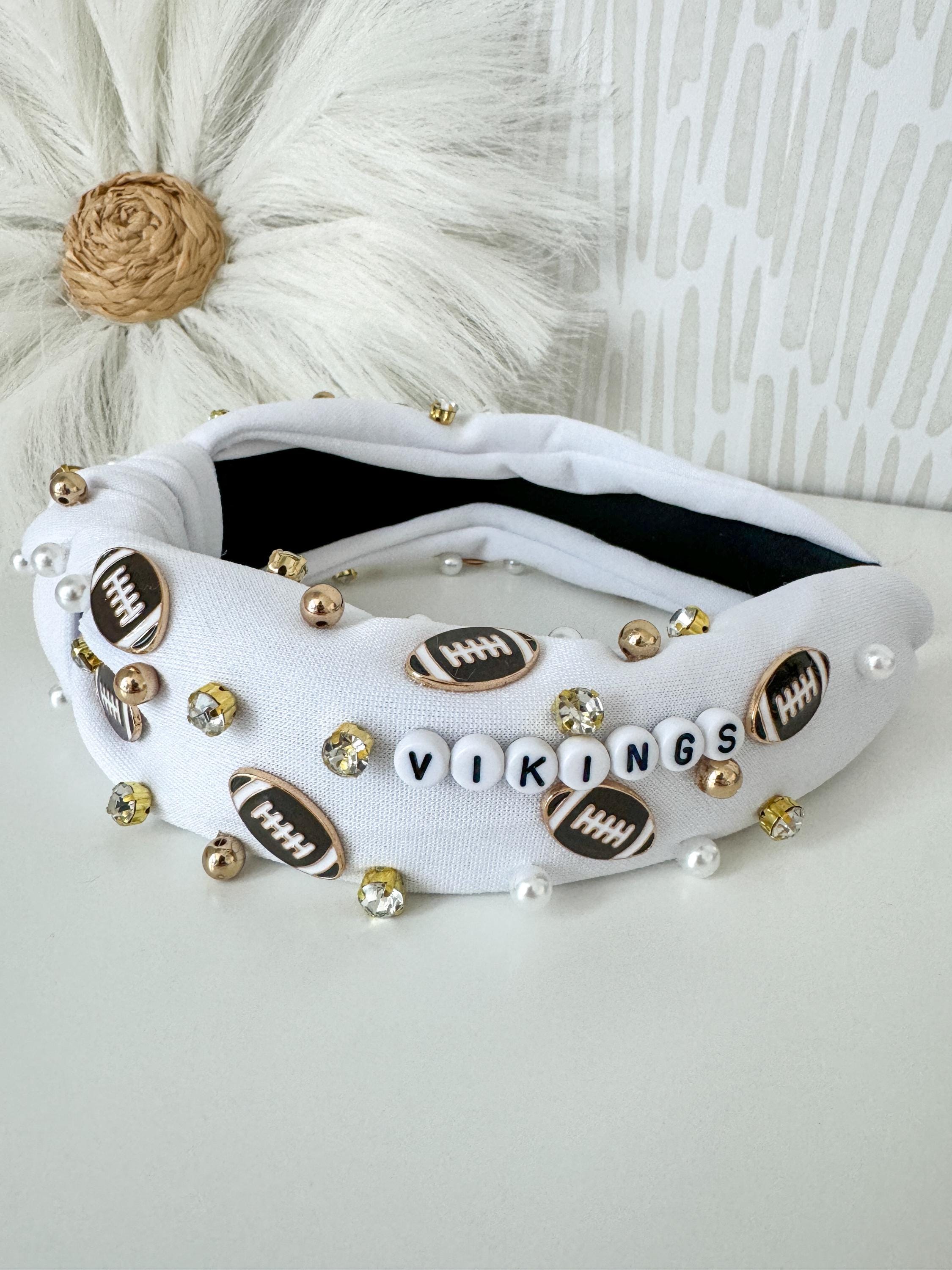Fascia da calcio personalizzata: accessorio sportivo per capelli con perline annodate - Italia