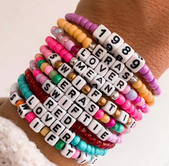 Duo - Nous Aimer - Bracelets perles lettres - Modèle N°4