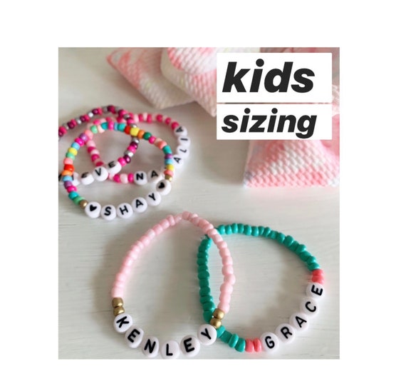 Mixed Lot 8 Little Girl Little Kids Bracelets Cuff Bangle Charm & Stretch