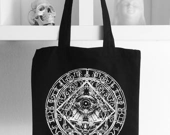 Alchemy Wheel tote bag