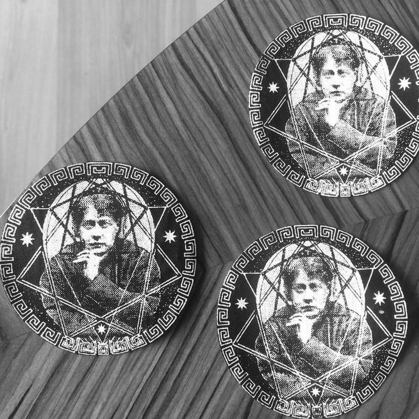 Madame Blavatsky iron on patches