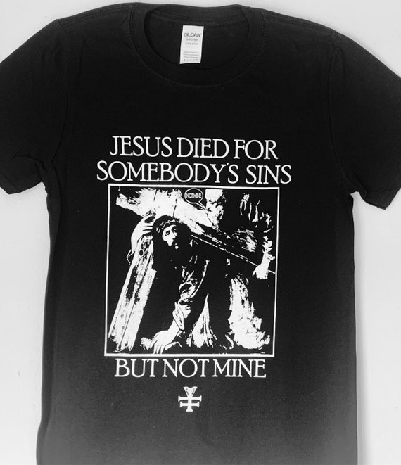 Jesus Died T-shirt | Etsy Hong Kong