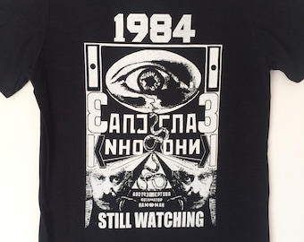 1984 nineteen eighty four George Orwell t-shirt