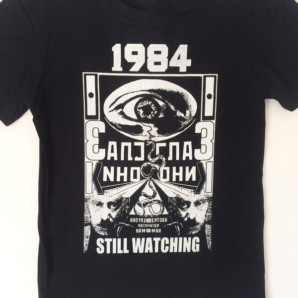 1984 nineteen eighty four George Orwell t-shirt