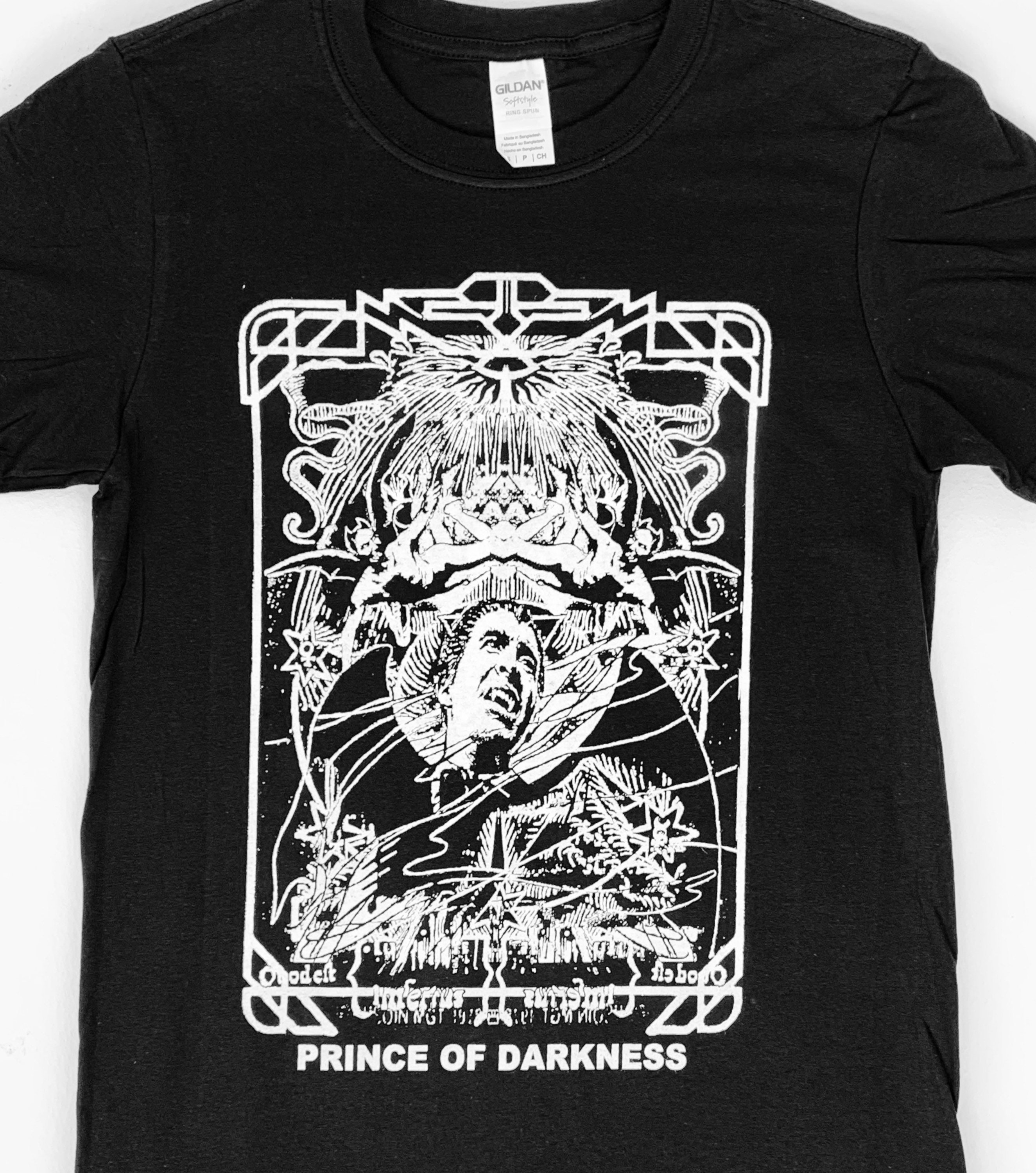 prince of darkness t shirt