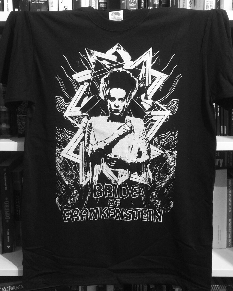 Bride of Frankenstein Horror T-shirt SALE | Etsy