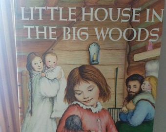 vintage little house in the big woods laura ingalls wilder 1953