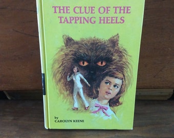 nancy drew mystery stories the clue of the tapping heels #16 1969 carolyn keene