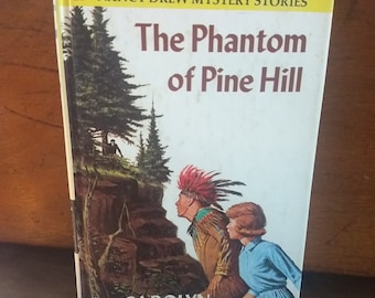 vintage nancy drew the phantom of pine hill carolyn keene 1965 #42