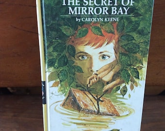 vintage nancy drew stories book the secret of mirror bay #49 carolyn keene