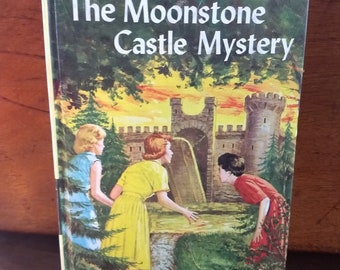 vintage nancy drew the moonstone castle mystery carolyn keene 1963 #40