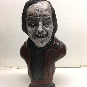 Jack Torrance Nicholson Shining bust sculpture Stephen King hand made horror