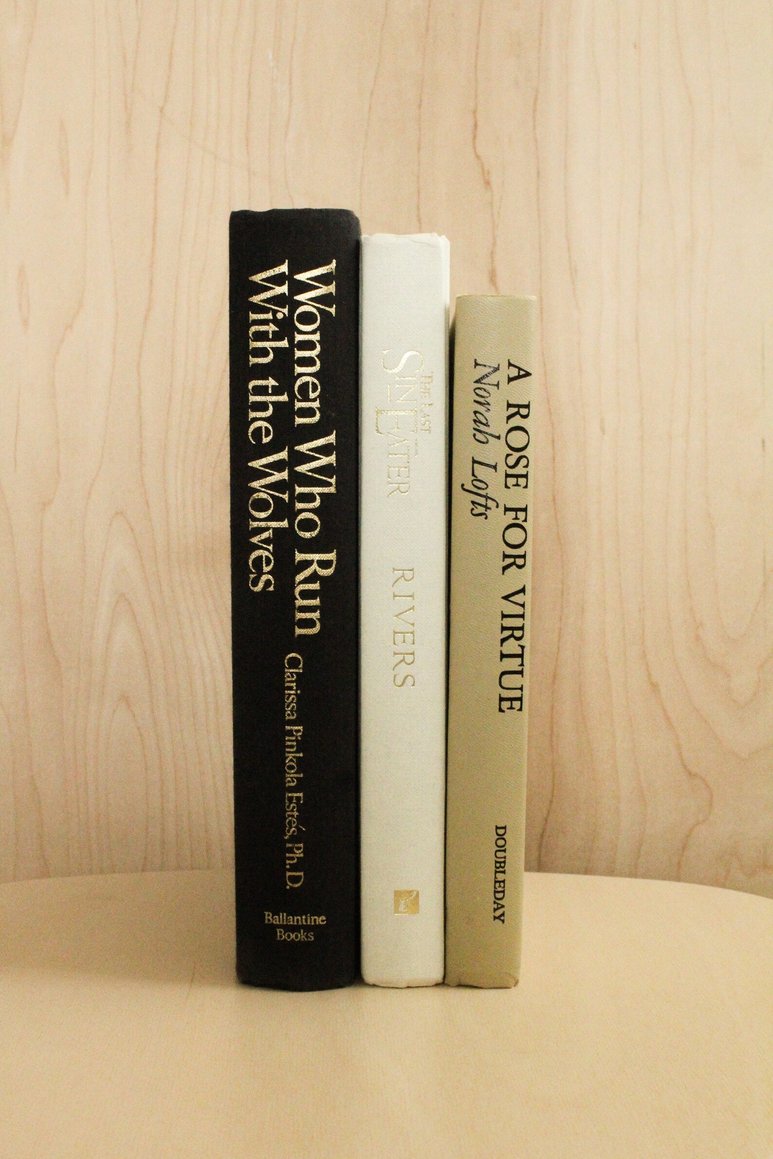 Decorative Book Set Neutral Books Etsy