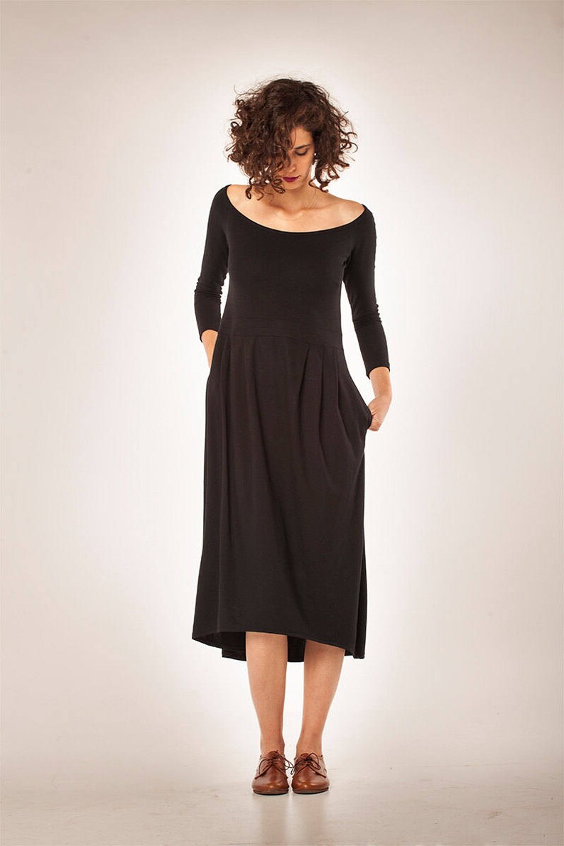 little black dress for winter