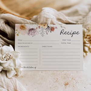 Boho Floral Bruidsreceptkaart, Boho Bruidsdouche, Floral Bridal, Bruiloft Receptkaart, Receptaanvraag, Bewerkbaar Recept, Kaartsjabloon 0274