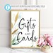 Gifts and Cards Printable Baby Shower Sign EDITABLE Instant - Etsy