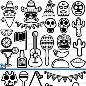 Monograma Cool Fiesta - Arquivos de corte Svg Png Jpg Eps Dxf Design gráfico digital Download instantâneo Carta de fonte de uso comercial (00880c)