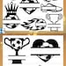 Split Best Soccer Ever Monogram - Digital Cutting files Svg Png Eps Jpg Dxf Graphic Design Instant Download Personal Commercial Use (00289c)