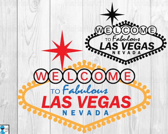 Las Vegas Sign Vector Art PNG Images